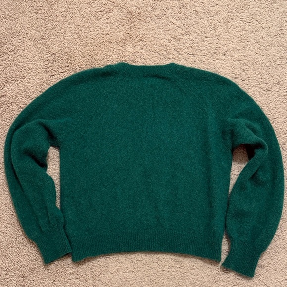 Doen Alpaca Crewneck Sweater in evergreen - Picture 5 of 5